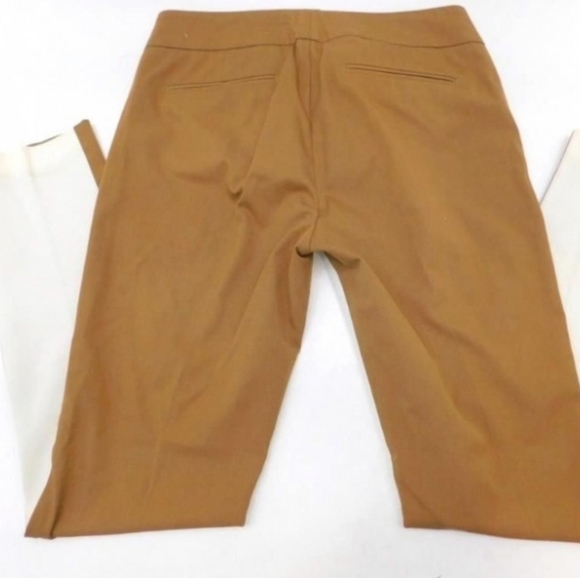 ECRU Tan/White Skinny Beck Pants Sz 6 - Picture 4 of 8